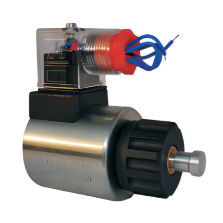 Ruční solenoid připínacího kolíku s tlačítkem